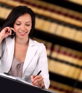 Paralegal Working after Getting Her Master's in Legal Studies Degree