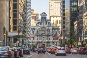 Philadelphia downtown city skyline