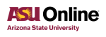 Arizona State University - Online logo