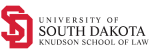 University of South Dakota Knudson School of Law logo