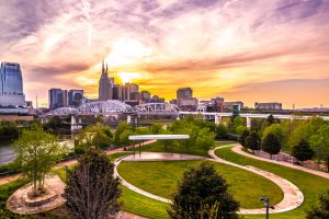 Nashville Tennessee downtown skyline