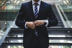 lawyer wearing a suit