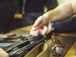 master disassemble repair and clean the auto assault rifle gun