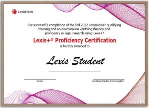 LexisNexis Certification