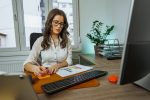 Paralegal Working in the Office