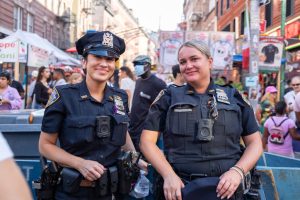 NYPD at The Feast of San Gennaro 2024 in Little Italy, NYC