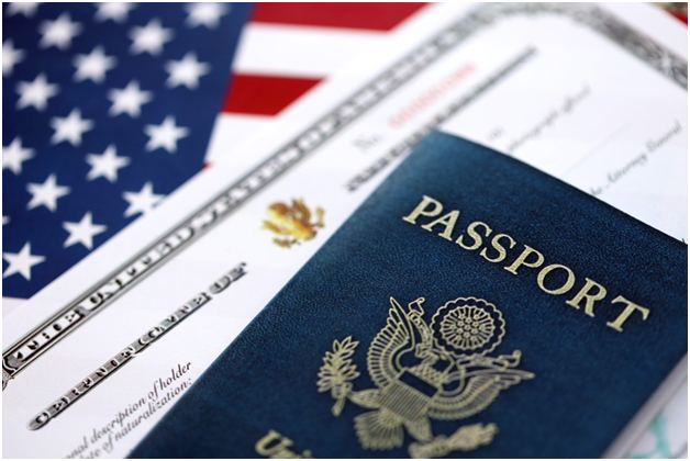United States passport booklet