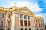 Close Up View of Arizona State Capitol Building in Phoenix Arizona